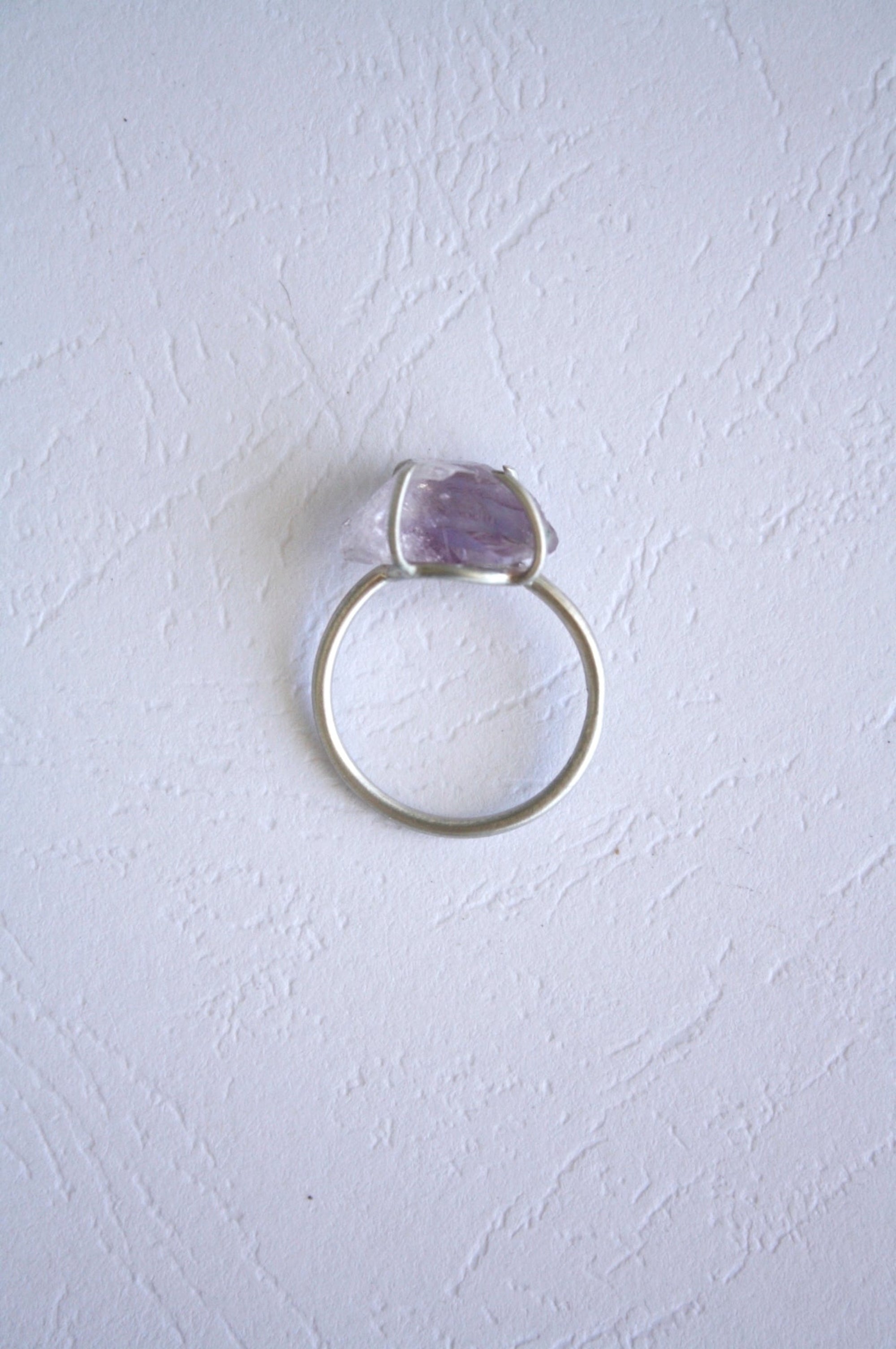 Amethyst Rough Ring