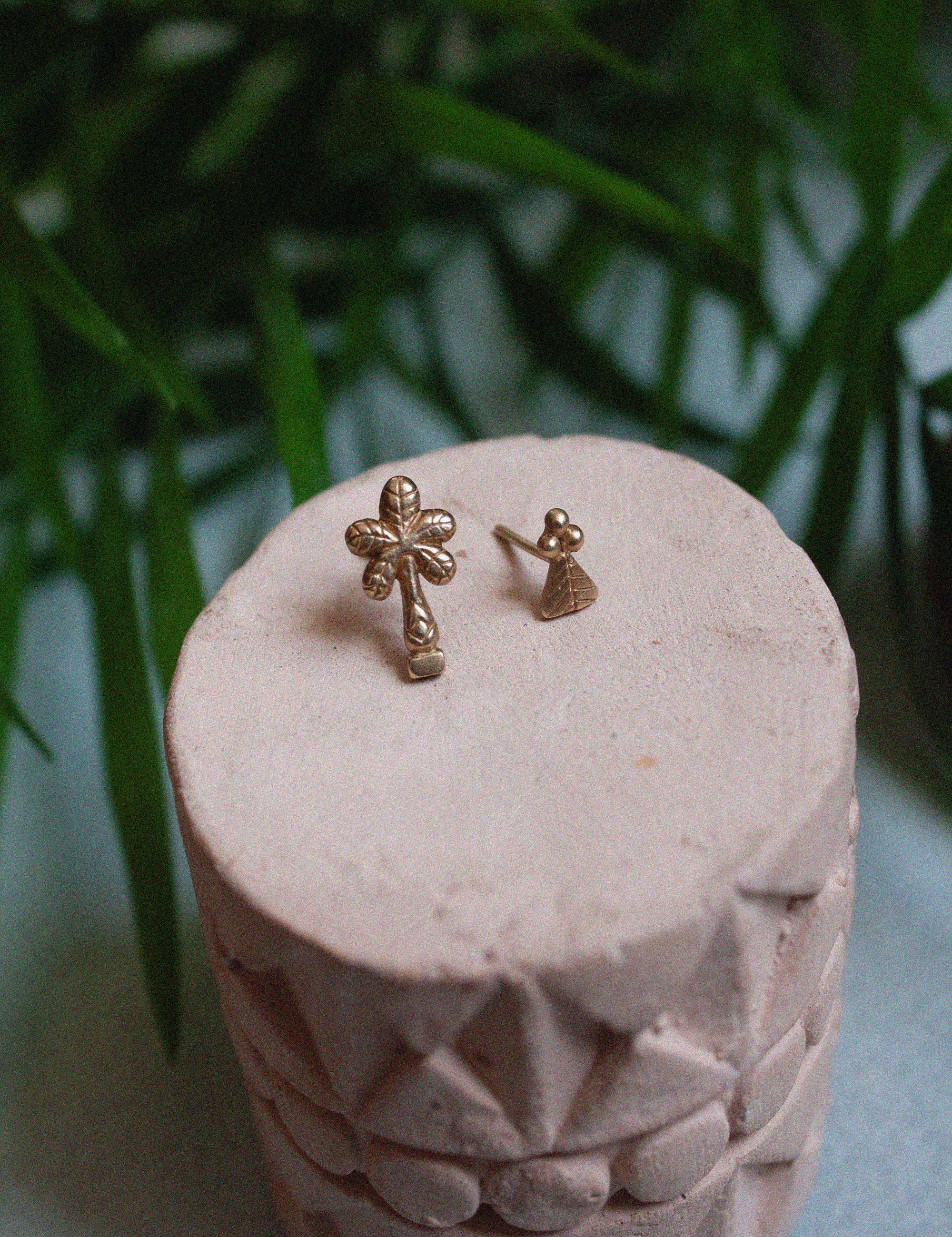 Palm Tree Studs