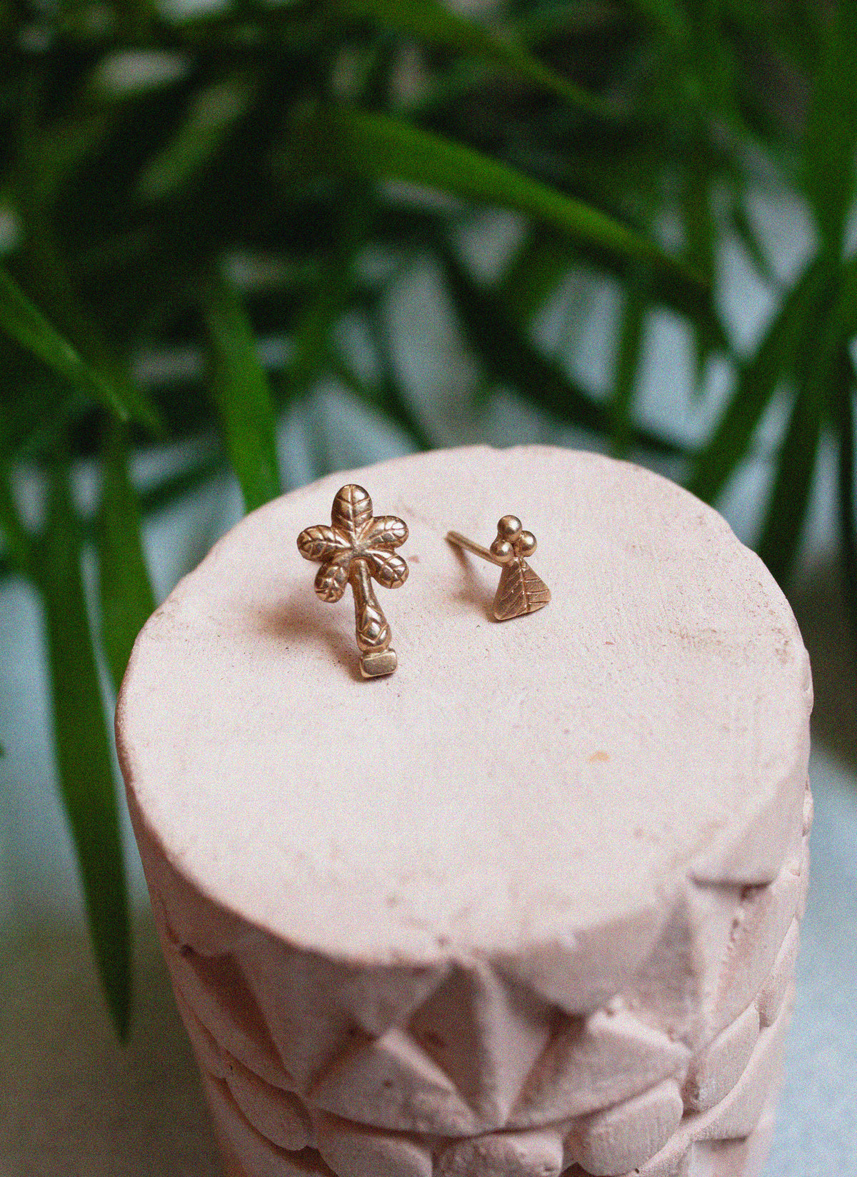 Palm Tree Studs