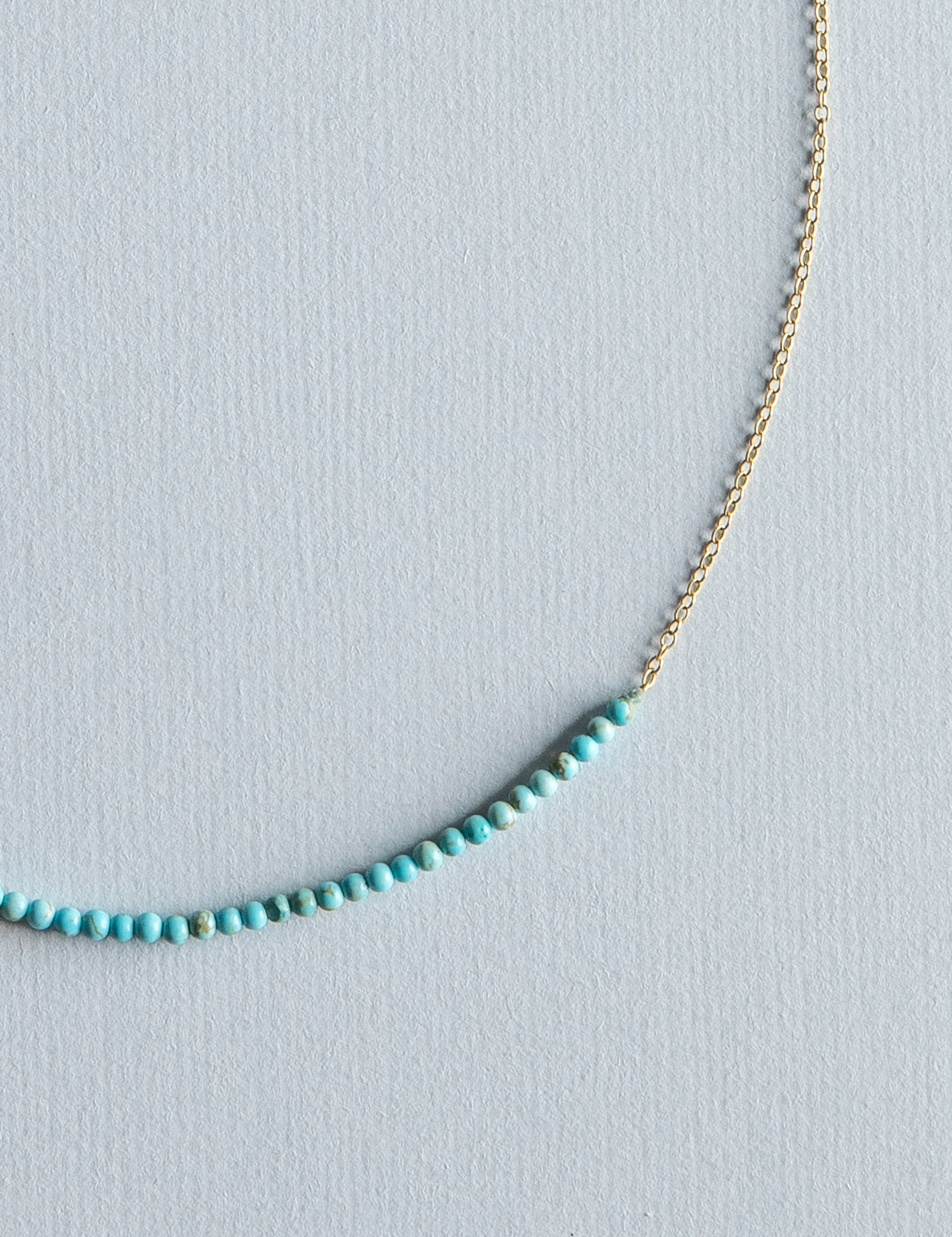 Turquoise & Gold Necklace