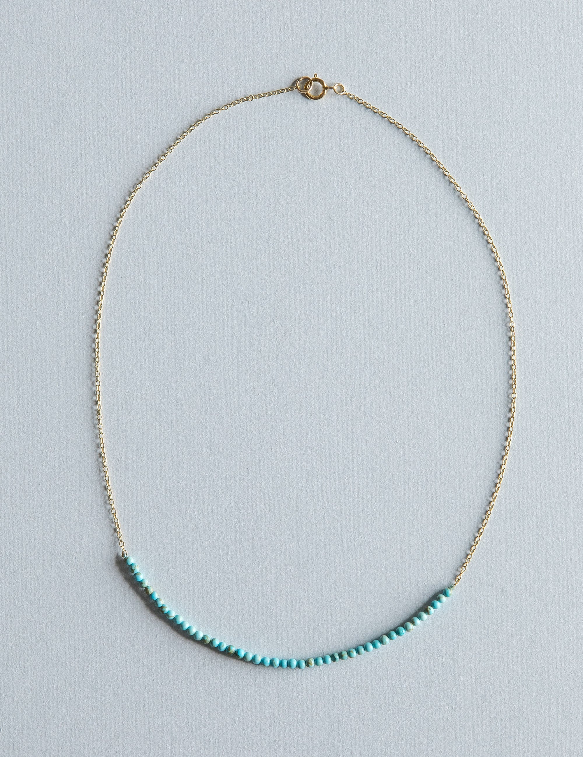 Turquoise & Gold Necklace